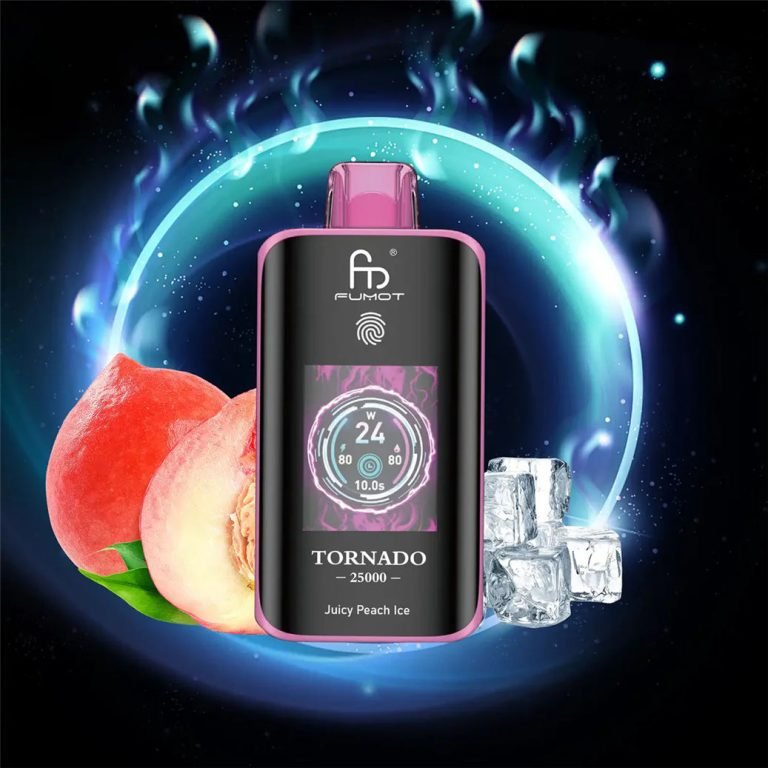 Juicy Peach Ice Tornado 25000 Vape