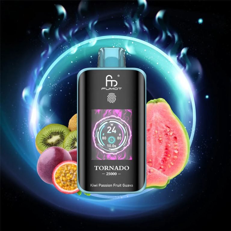 Kiwi Passionfruit Guava Fumot Tornado 25000