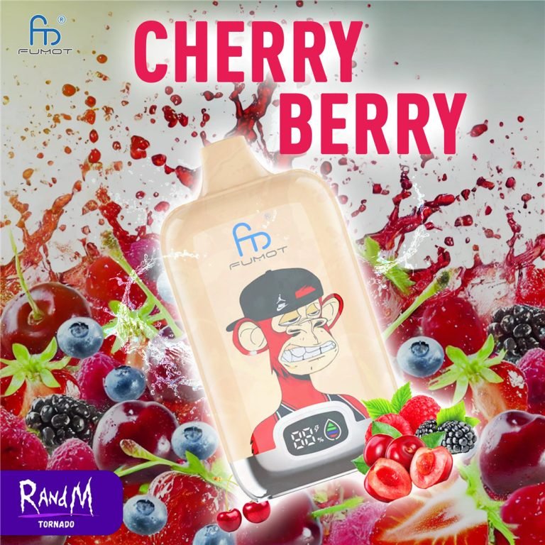 Cherry Berry RandM TORNADO 12000 BOX NUMÉRIQUE