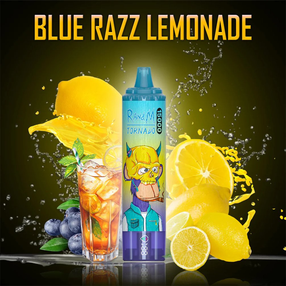 randm tornado vape 15000 blue razz lemonade