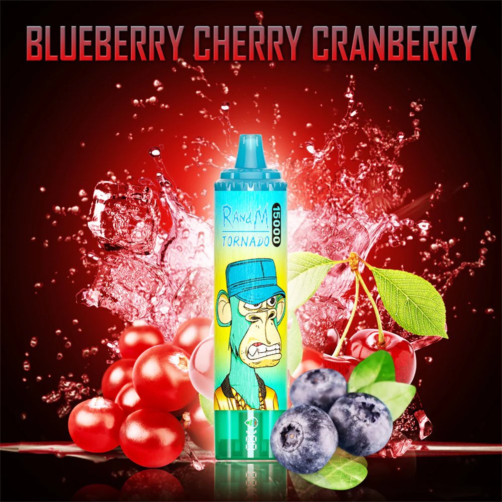 randm tornado vape 15000 blueberry cherry cranberry
