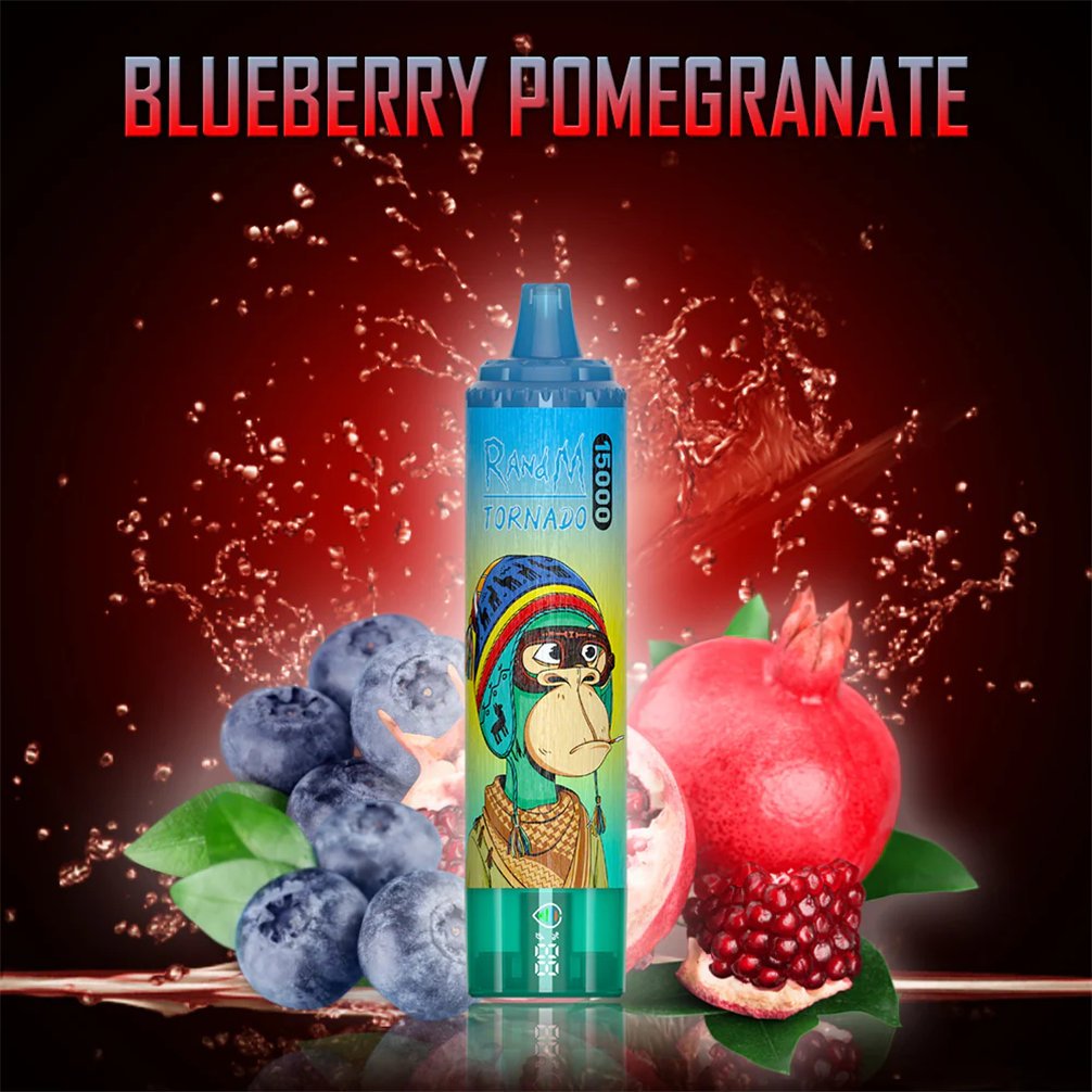 blueberry pomegranate randm vape 15000