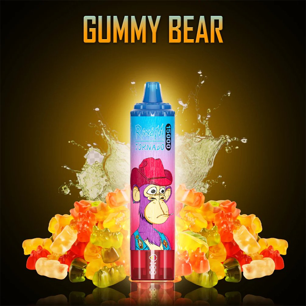 gummy bear tornado vape 15000