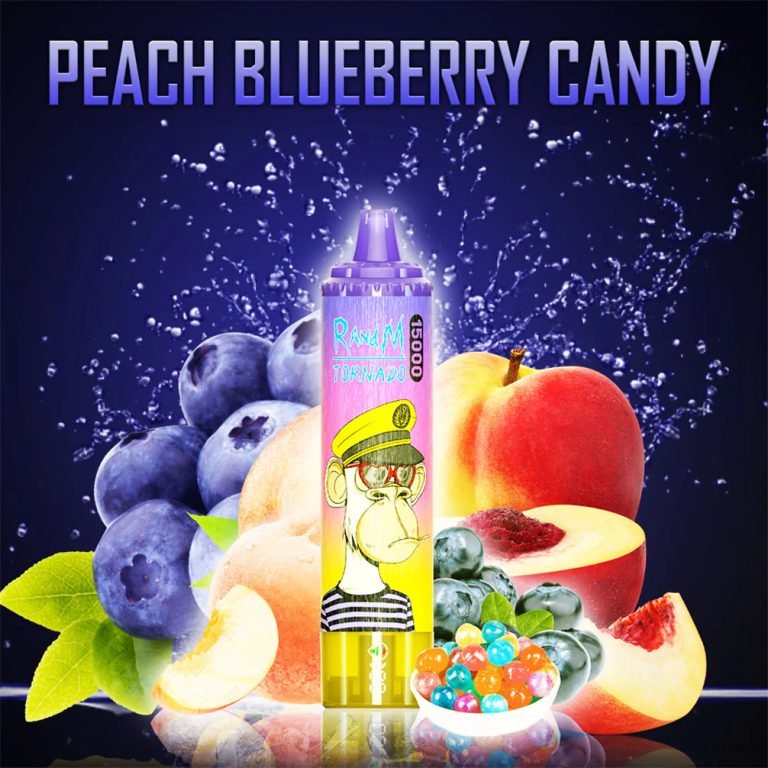 peach blueberry candy randm 15000