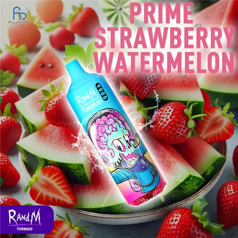 prime strawberry watermelon randm tornado vape 9000