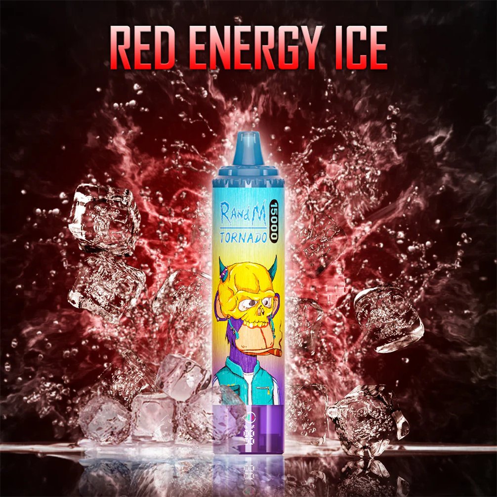 red energy ice tornado vape 15000