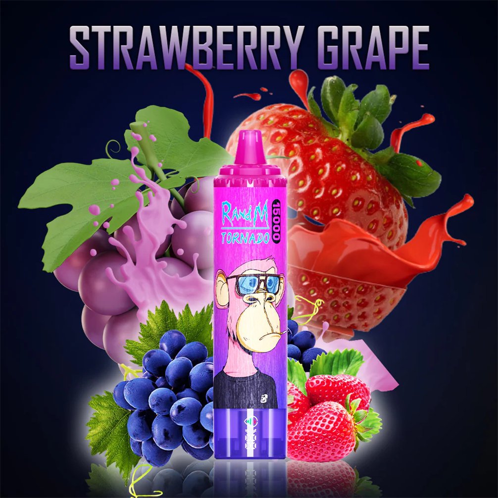 strawberry grape randm 15000 vape