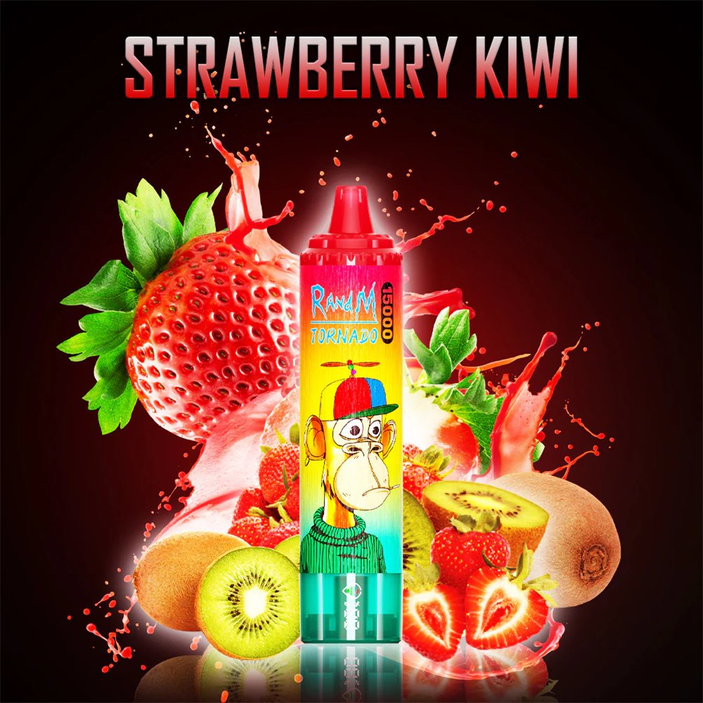strawberry kiwi tornado 15000 vape