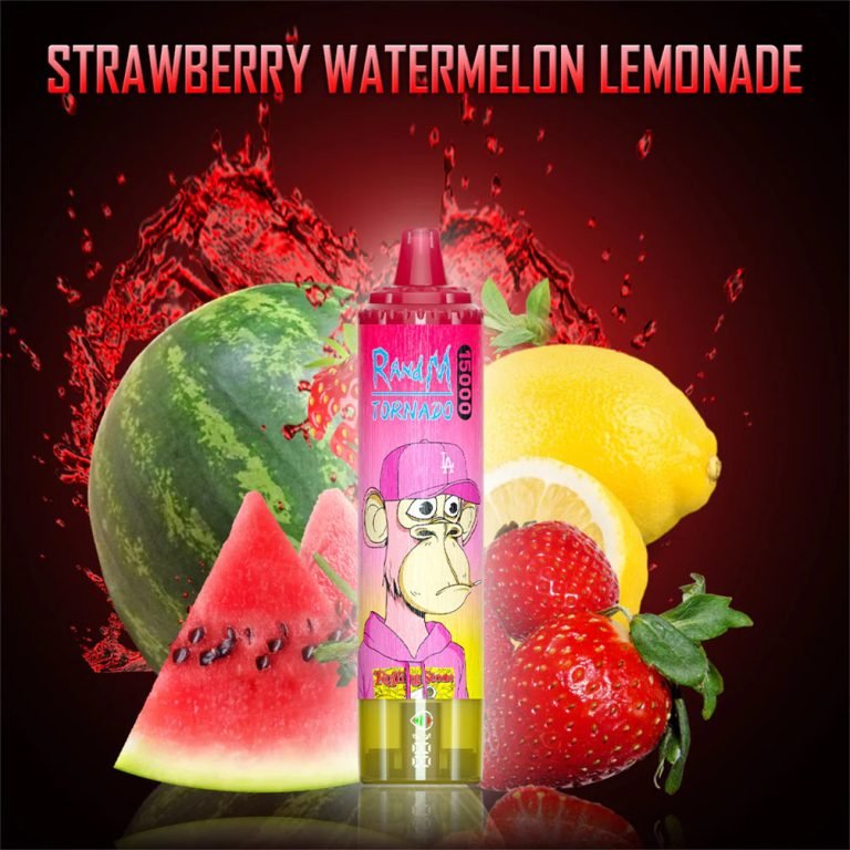 strawberry watermelon lemonade tornado vape 15000