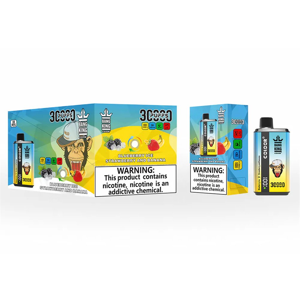 Blueberry Ice Strawberry and Banana Bang King 30000
