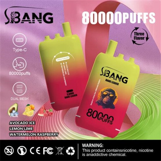 avocado ice - lemon lime - watermelon raspberry bang leader 80k