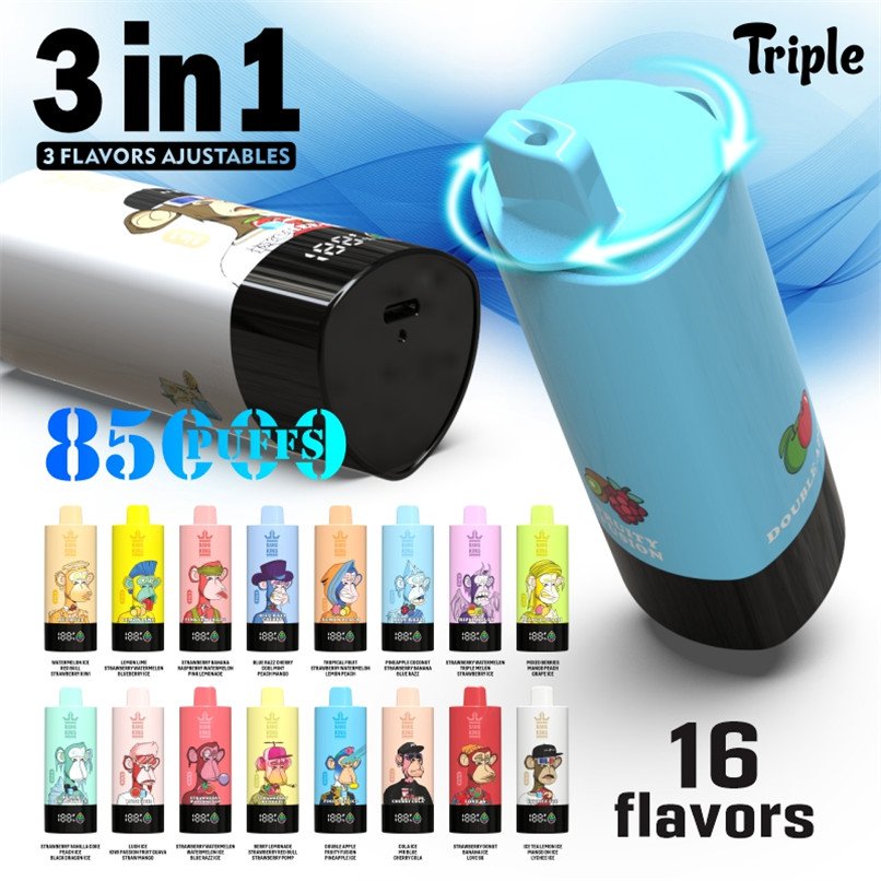 bang king triple 85000 puff 16 flavors