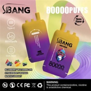 bang leader 80k blueberry watermelon - strawberry mango - blackcurrant
