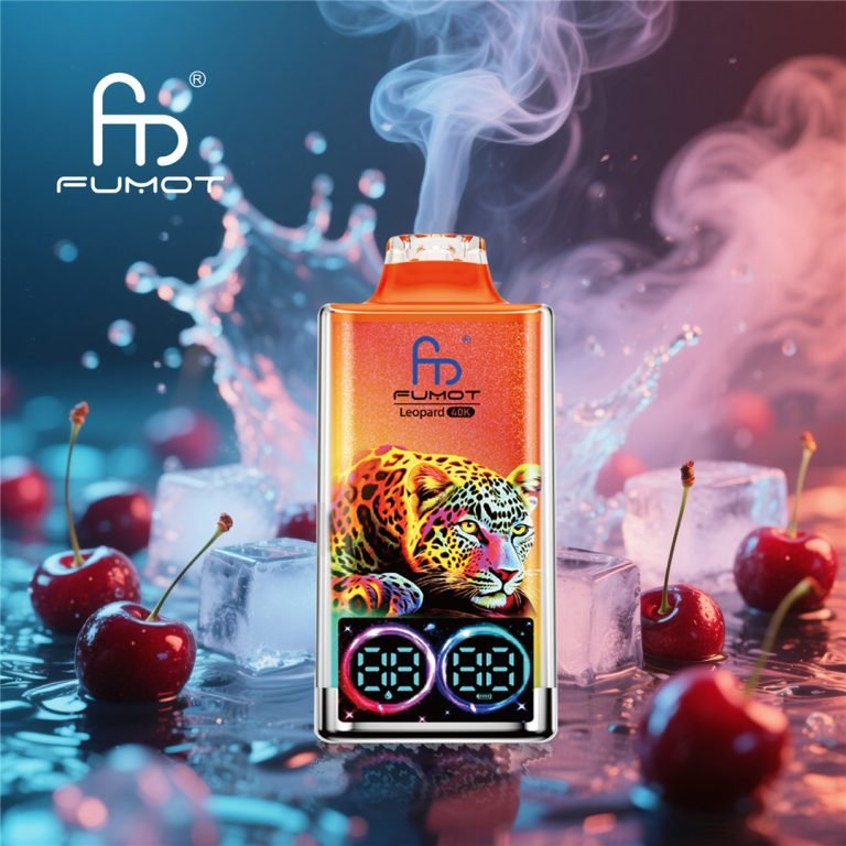 cherry ice fumot randm tornado 40000 puffs