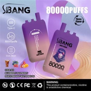 bang leader 80k cola ice - blueberry raspberry - peach mango watermelon