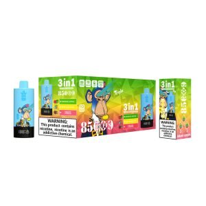 bang king triple 85k double apple - pineapple ice - fruity fusion