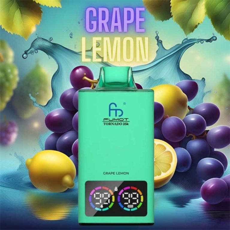 grape lemon puff randm tornado 35000
