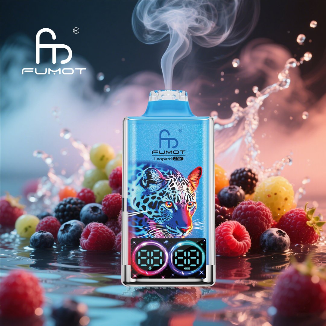 mixed berries fumot leopard 40k puffs