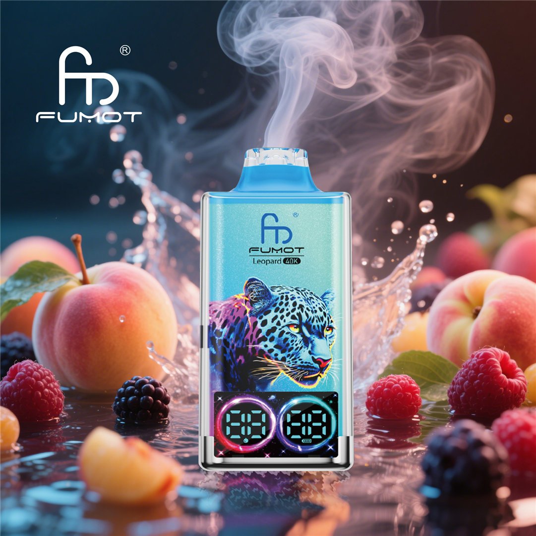 peach berry fumot leopard 40000 vape