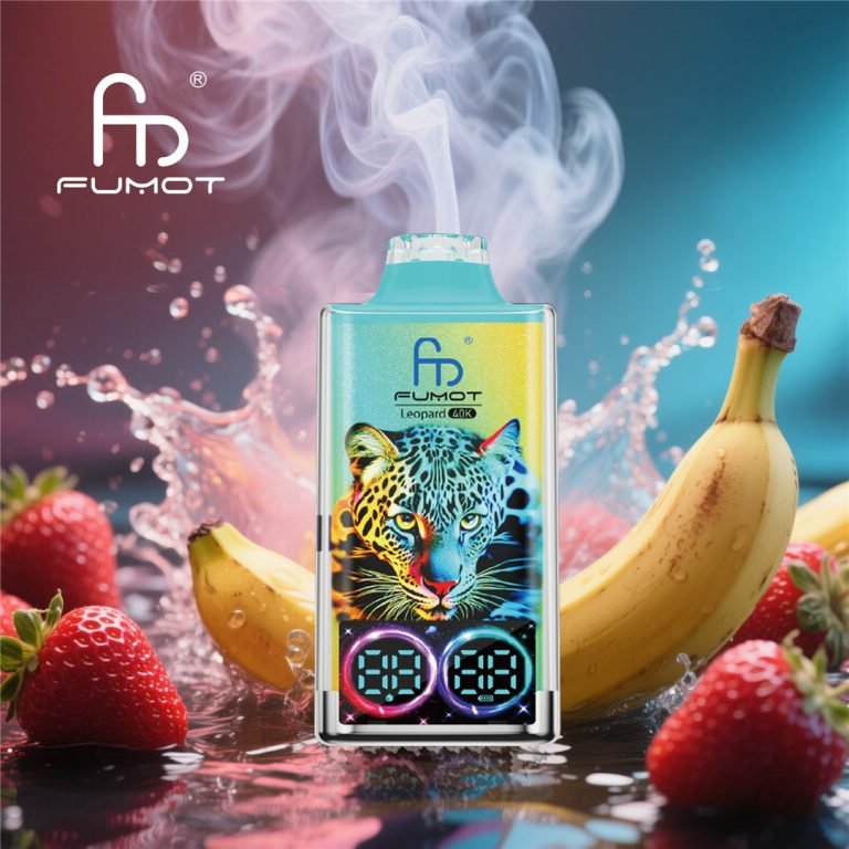 strawberry banana fumot leopard 40000 puffs