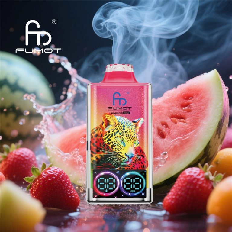 fumot leopard 40000 strawberry watermelon