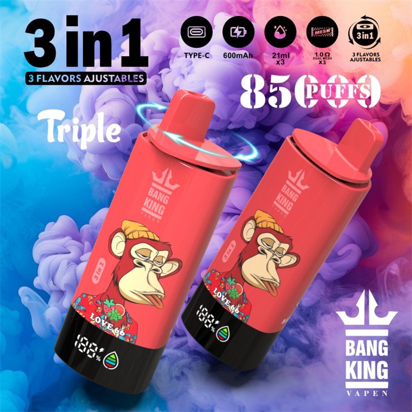 bang king triple 85000 600mah