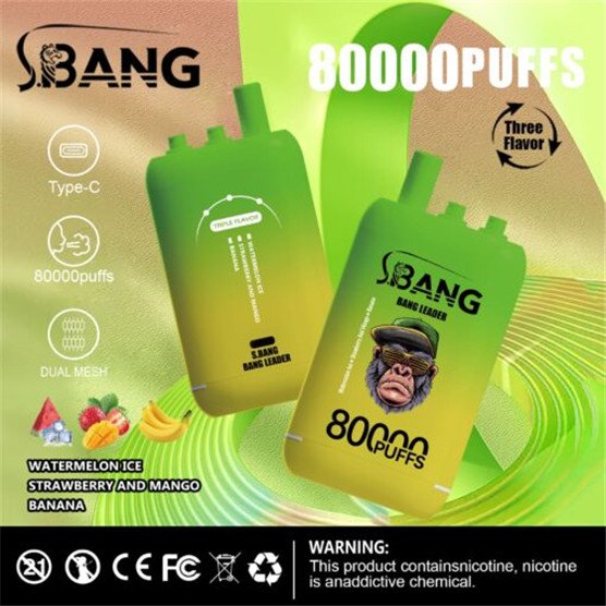 watermelon ice - strawberry mango - banana bang leader 80000 Vape