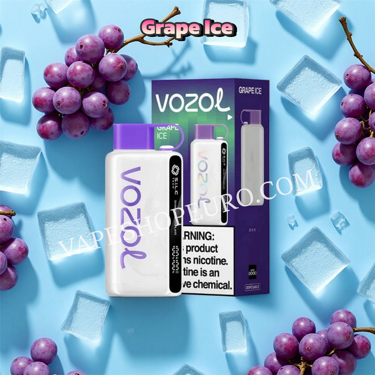 Glace au raisin Vozol Star 12000 Vsedehhvs12000