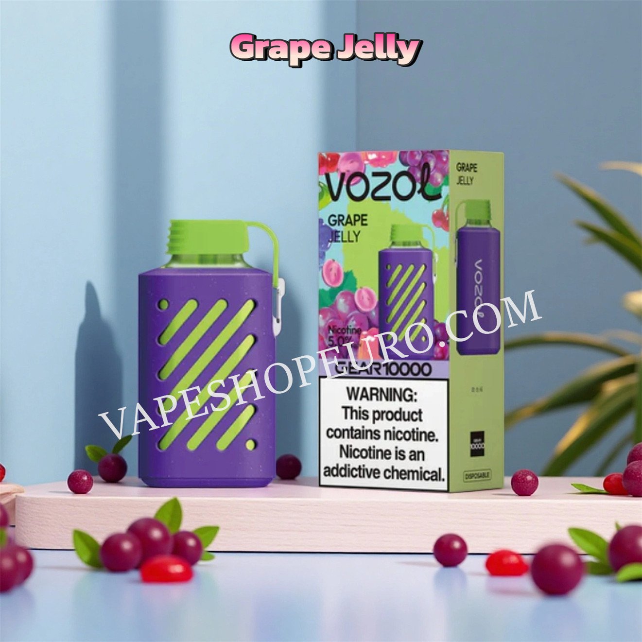 Grape Jelly Vozol Gear 10000 Puffs Vsedehhvg10000