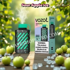 Sour Apple Ice Vozol Gear 10000 Puffs Vsedehhvg10000