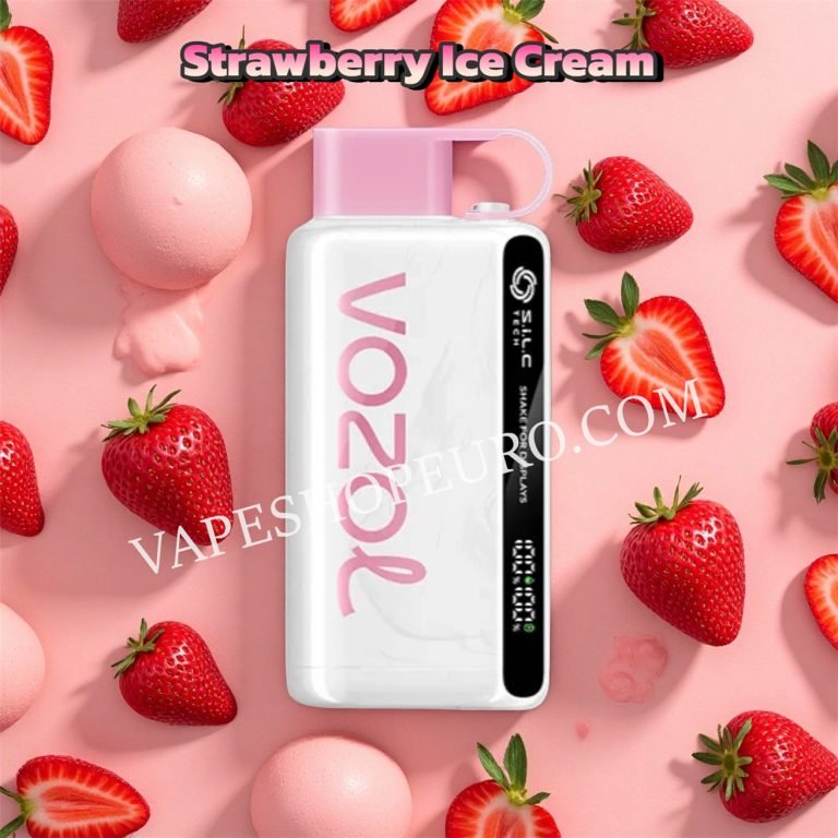 Strawberry Ice Cream Vozol Star 12000 Vsedehhvs12000