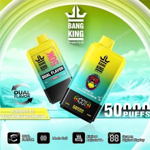 Blueberry Ice Peach Mango Watermelon Bang King 50000 Vape Vsedehhbk50000