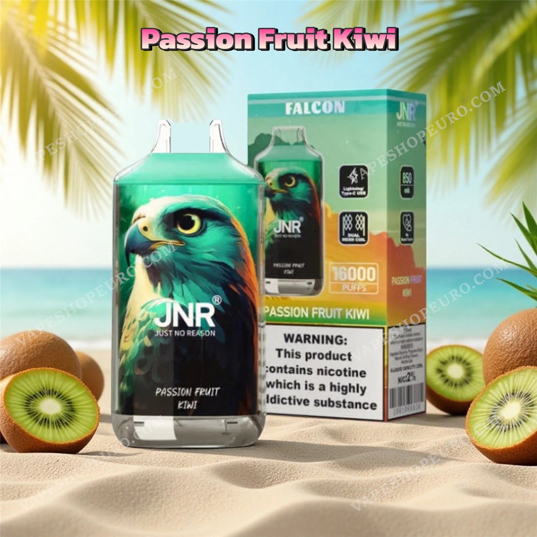 Jnr Falcon 16k Passion Fruit Kiwi Vsedehhjf16000