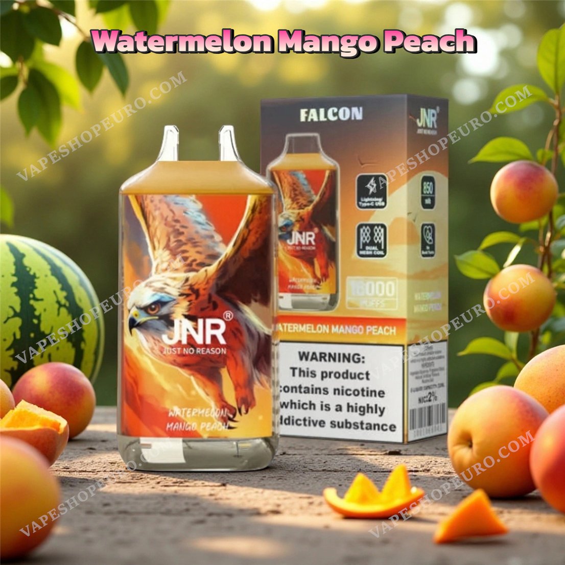 Jnr Falcon 16k Watermelon Mango Peach Vsedehhjf16000
