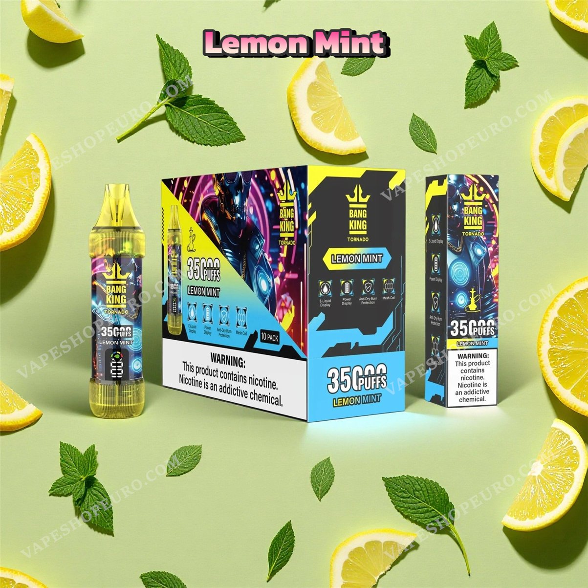 Lemon Mint Bang King 35000 Vsedehhbk35000