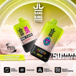 Strawberry Mango Strawberry Kiwi Bang King 50000 Vape Vsedehhbk50000