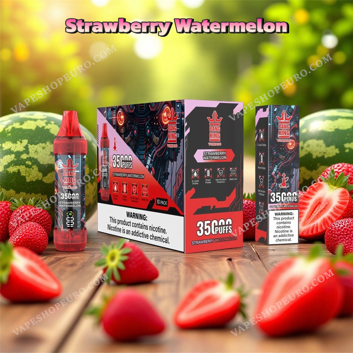 Strawberry Watermelon Bang King 35000 Vsedehhbk35000