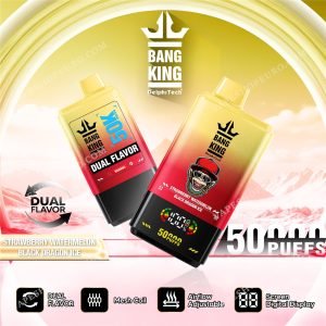 Strawberry Watermelon Black Dragon Ice Bang King 50000 Vape Vsedehhbk50000