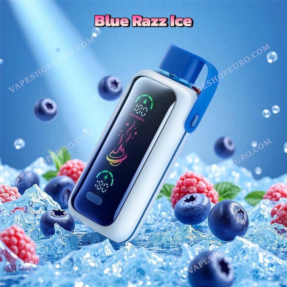 Vozol Star 20000 Blue Razz Ice Puff Vsedehhvs20000