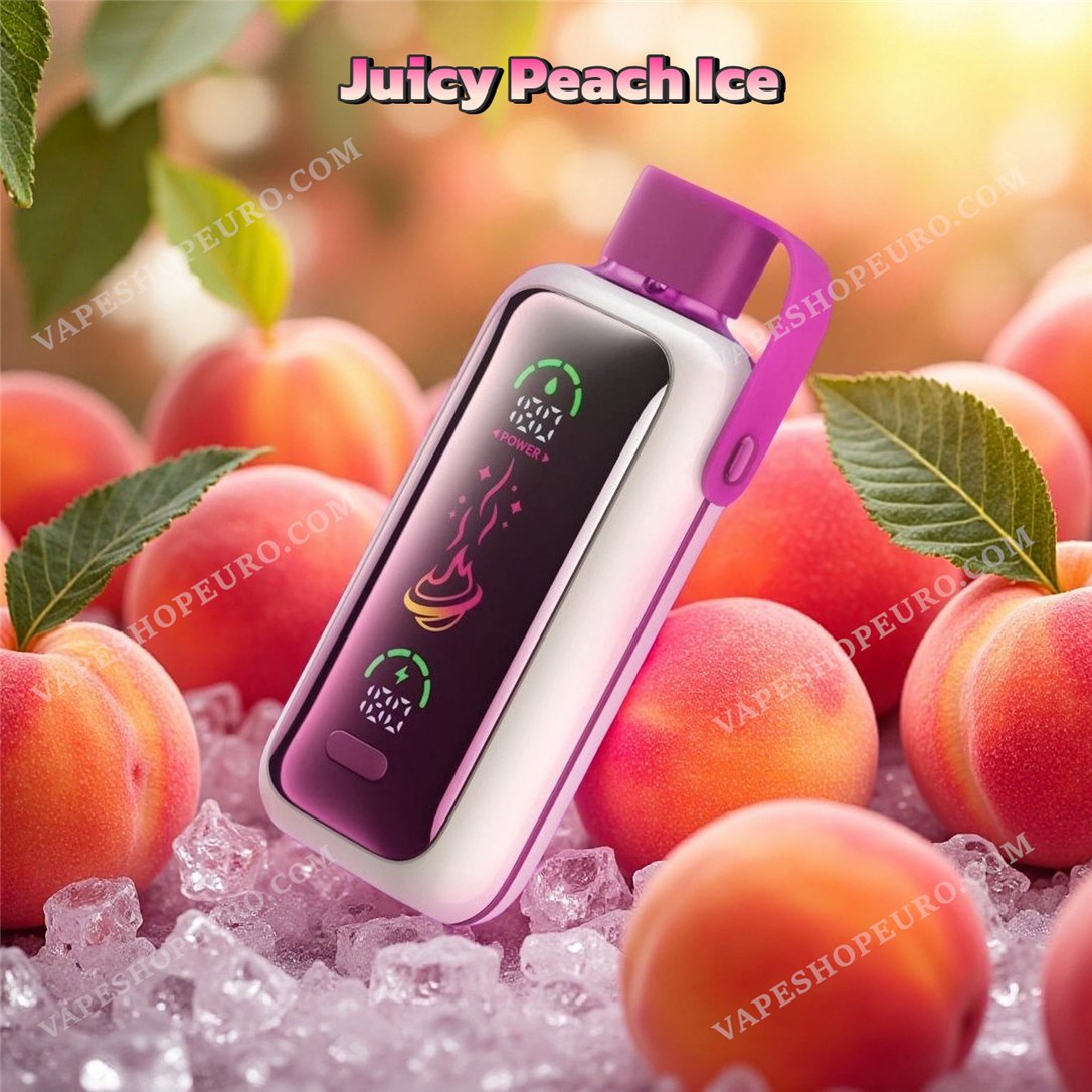 Vozol Star 20000 Juicy Peach Ice Vape Vsedehhvs20000