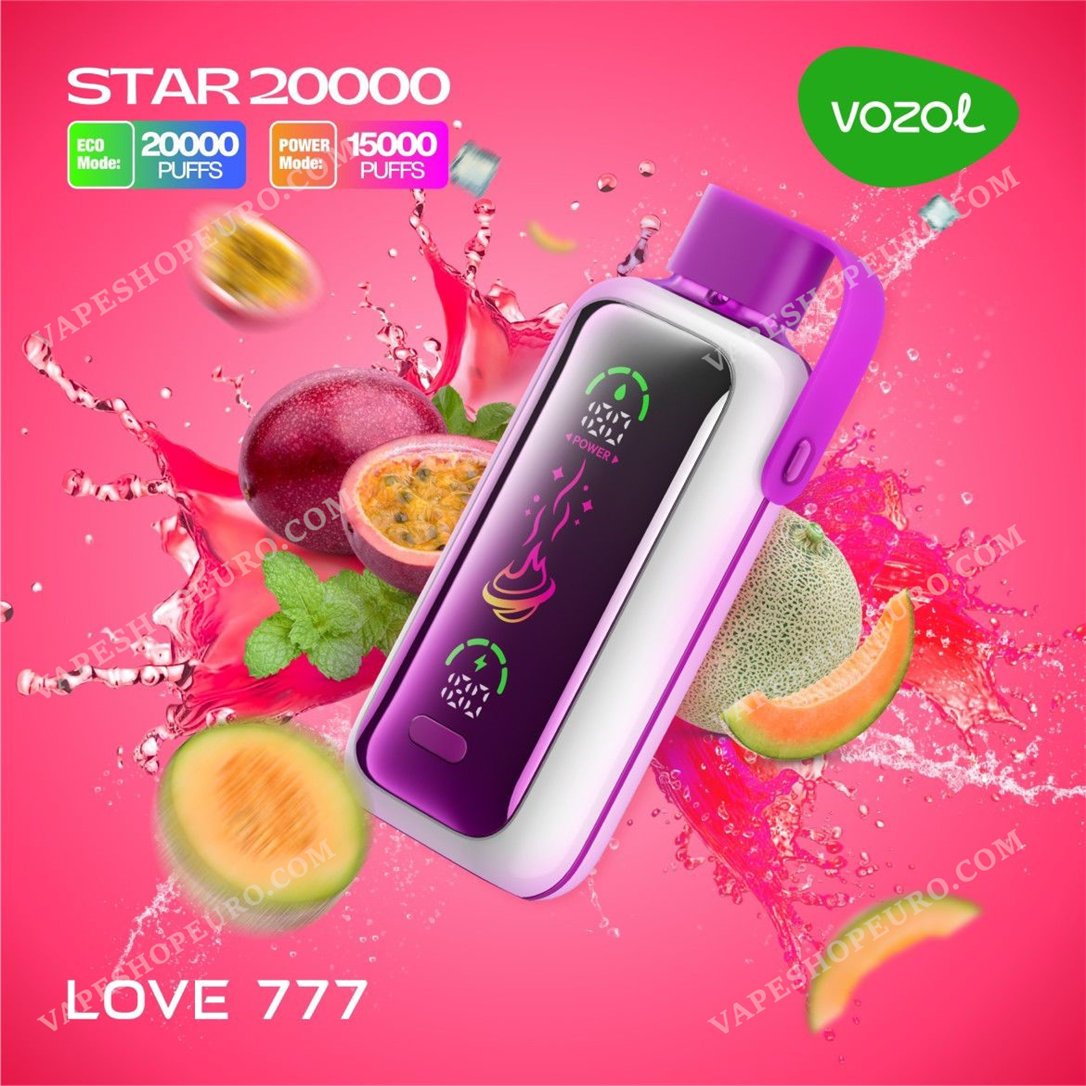 Vozol Star 20000 Love 777 Vape Vsedehhvs20000