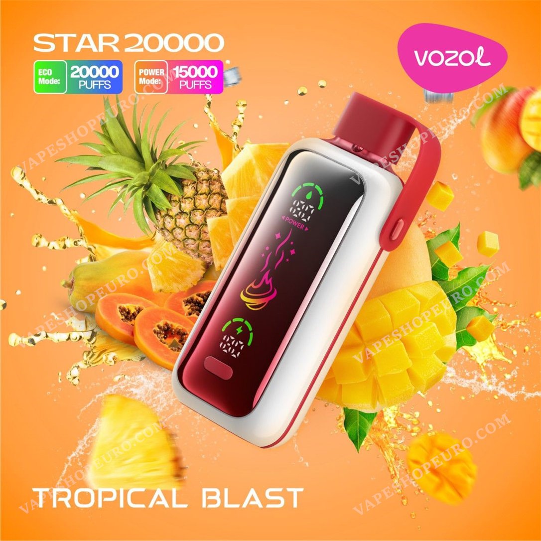 Vozol Star 20000 Tropical Blast Vape Vsedehhvs20000