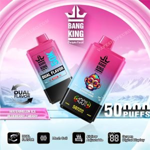 Watermelon Blueberry Cherry Bang King 50000 Vape Vsedehhbk50000