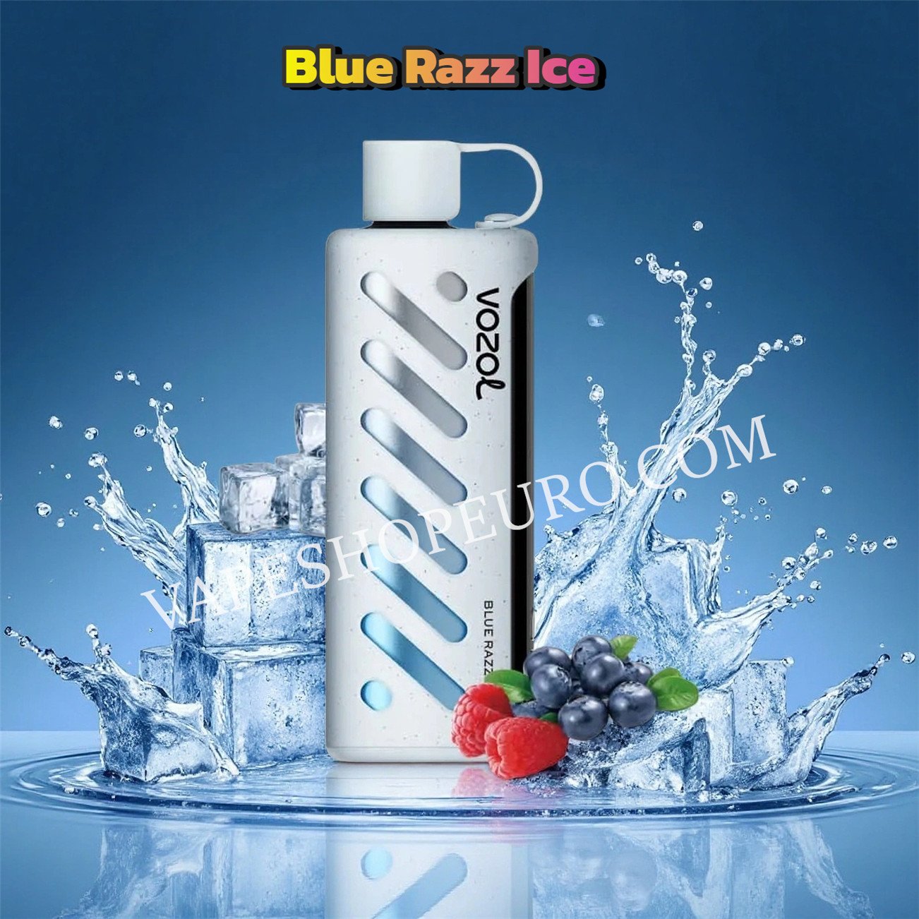 Blue Razz Ice Vozol Gear Shisha 25000 Vsedehhvgs25000