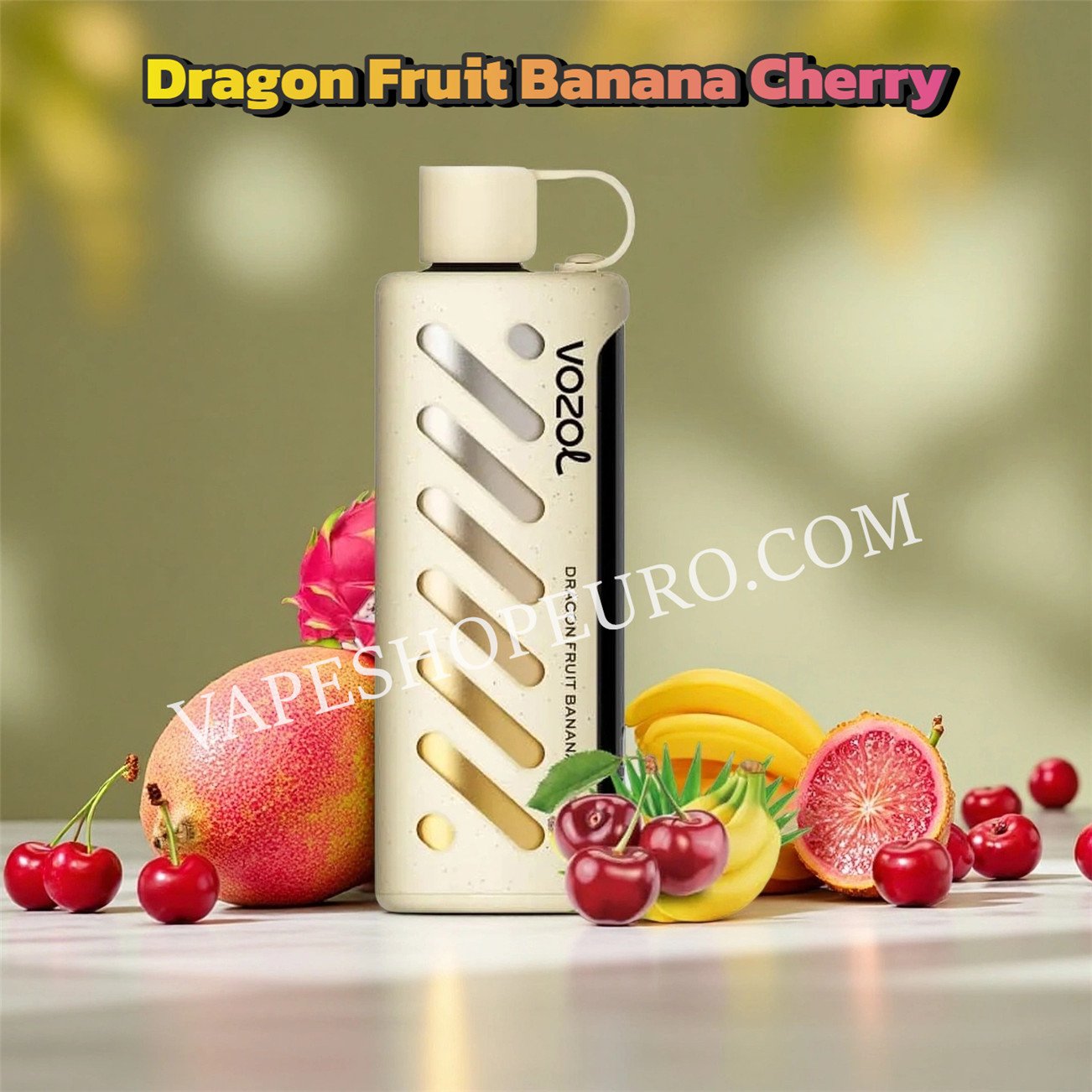 Dragon Fruit Banana Cherry Vozol Gear Shisha 25000 Vsedehhvgs25000