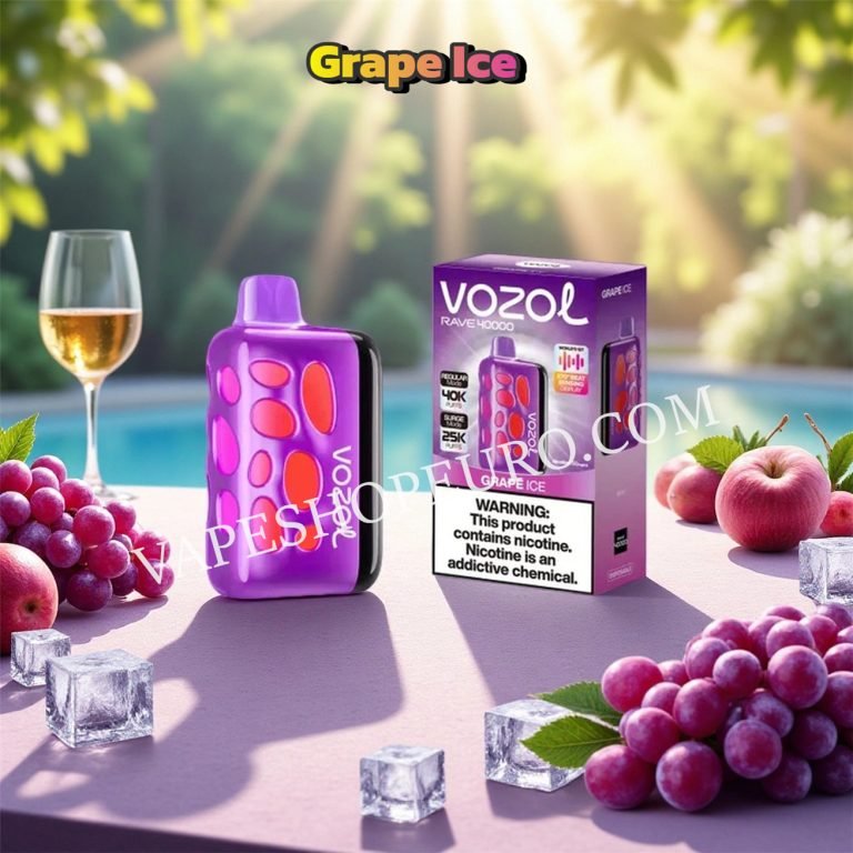 Grape Ice Vozol Rave 40000 Vsedehhvr40000