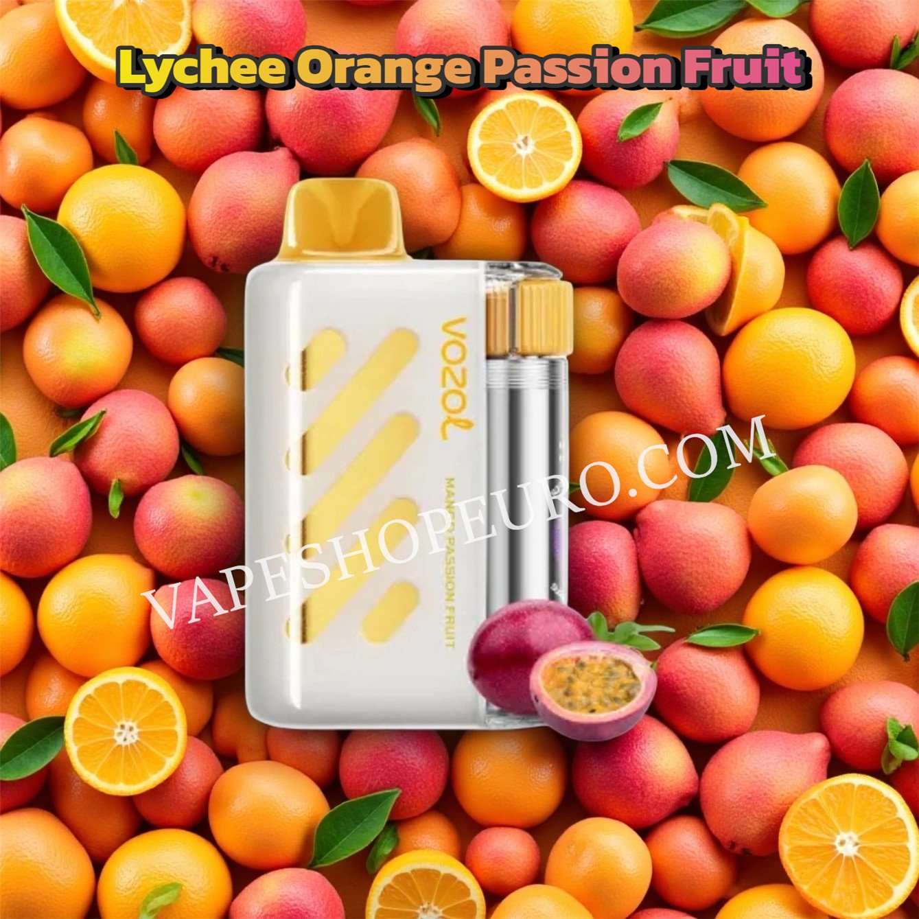 Lychee Orange Passion Fruit Vozol Vista 40000 Vsedehhvv40000