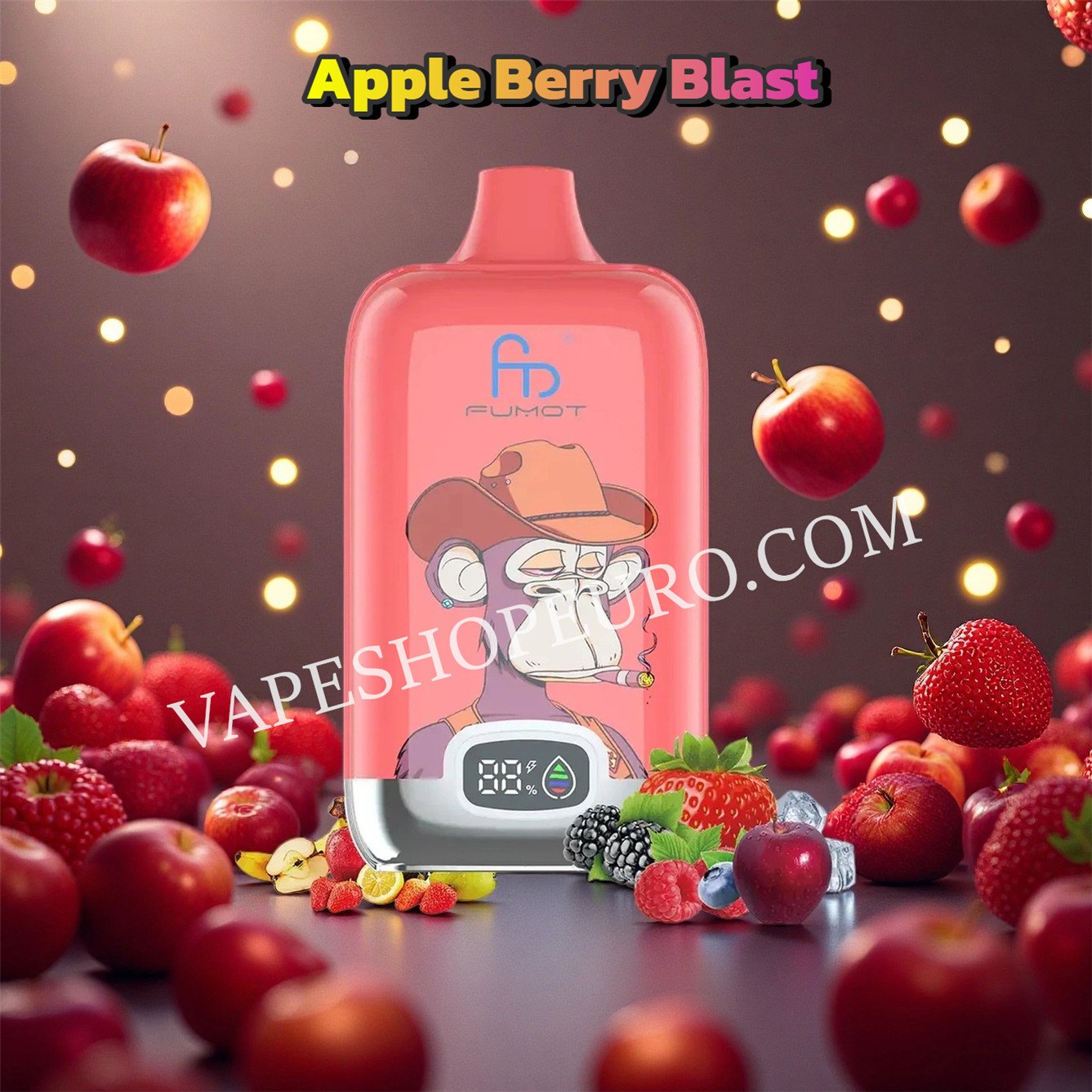 Apple Berry Blast 12k Fumot Digital Box Randm Tornado 12000 Vsedehhrt12000n2