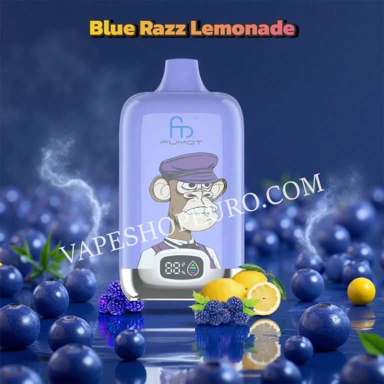 Blue Razz Lemonade 12k Fumot Digital Box Randm Tornado 12000 Vsedehhrt12000n2