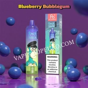 Blueberry Bubblegum 15k Fumot Randm Tornado 15000 Puff